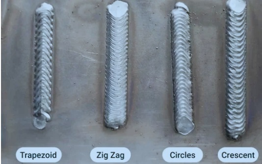 Different Weld Bead Types