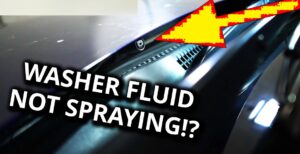 How to Repair a Windshield Washer