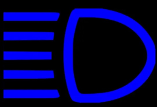 High Beam Symbol